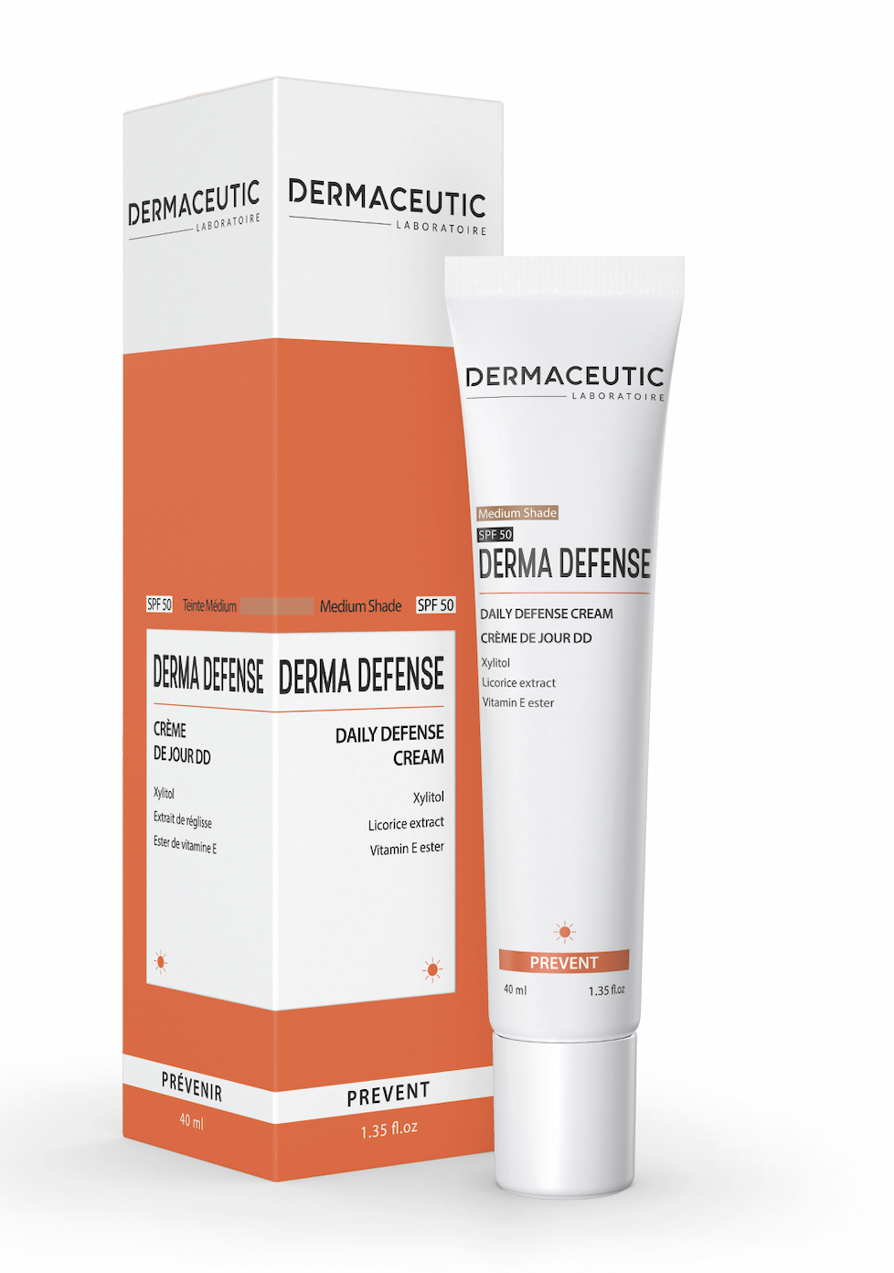 Derma Defense SPF 50 Medium Teint Dermaceutic